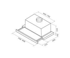 Gartraukis Elica ELITE 14 LUX GRIX/A/60