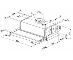 Gartraukis Faber FLEXA NG GLASS LUX WH A60