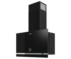 Gartraukis Whirlpool Hood | WHVA 62F LM K | Montuojamas prie sienos | Energijos vartojimo efektyvumo klasė A | Plotis 59,8 cm | 485 m³/h | Mechaninis | LED | Juodas