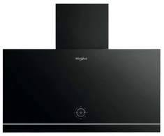 Gartraukis Whirlpool Hood | WHVA 62F LM K | Montuojamas prie sienos | Energijos vartojimo efektyvumo klasė A | Plotis 59,8 cm | 485 m³/h | Mechaninis | LED | Juodas