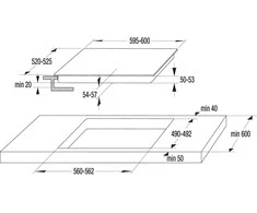 Gorenje Kaitlentė DEGIMAS ECT641BCSC