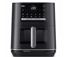 Karšto oro gruzdintuvė Braun HF5073IBK, juoda, 2000 W, 6 l