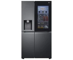 Dviduris šaldytuvas LG GSXV91MCAE, 635 l, 1,79 m, Wi-Fi, pilkas