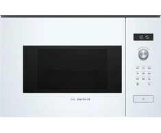 Bosch BFL524MW0 Serija 6, Įmontuojamoji mikrobangų krosnelė, Balta