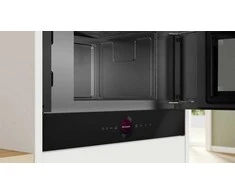 Įmontuojamoji mikrobangų krosnelė Bosch Serija 8, juodos spalvos (BFR7221B1)