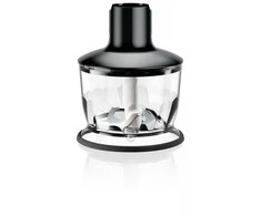 BRAUN Rankinis maišytuvas MQ 7035 X, 1000W, 0.6L, ActiveBlade, SmartSpeed, Inox/Juodas