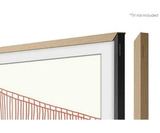 SAMSUNG Frame 43 Teak Modern 2021 90 degree square
