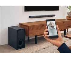 Namų kino sistema Sony | HT-S40R 5.1ch Home Cinema Soundbar with Wireless Rear Speakers | Juodas | No | USB port | Wi-Fi | Bluetooth | Belaidė jungtis