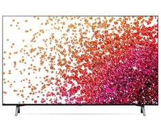 LG išmanusis nanocelės televizorius 43NANO753PR 43 colių (108 cm) įstrižainės, išmanusis televizorius, „WebOS“ išmanusis televizorius, 4K HDR, 3840 x 2160, „Wi-Fi“, DVB-T2/C/S2, Juodas