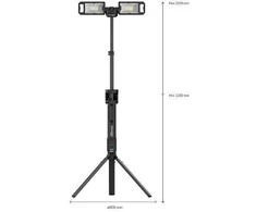 Darbo lempa su trikoju Scangrip TOWER 5 CONNECT, 5000lm, IP30 (Pažeista pakuotė)