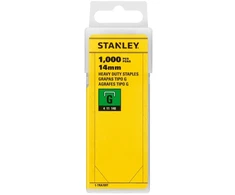 Kabės 140G/14, STANLEY, 1000 vnt.