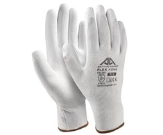 Active Gear Baltos poliuretano pirštinės XXL