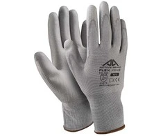 Active Gear Pilkos pliuretano pirštinės XXL