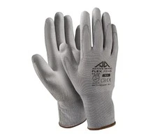 Active Gear Pilkos poliuretano pirštinės L