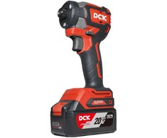 Akumuliatorinis bešepetėlinis smūginis suktukas 20V, KDPL208EK, DCK (2x4,0Ah akumuliatorius, įkroviklis)