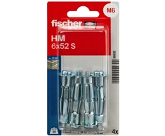 Ankeris Fischer, GKP 6x52, 4 vnt.