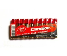 Elementai alkaline, AAA, LR03-B10, CAMELION, 10 vnt.