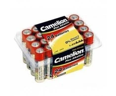 Elementai alkaline, AAA, LR03, CAMELION, 24 vnt.