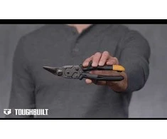 Skardos žirklės ToughBuilt®, dešininės