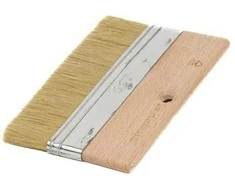 Dekoratyvinis teptukas su buko medienos rankena 120 mm. KUBALA