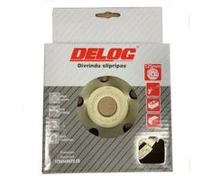 DELOG Deim. šlif. lėkštelė 180x5x8x22,23 mm