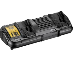 Dewalt dvigubas baterijų kroviklis 18V