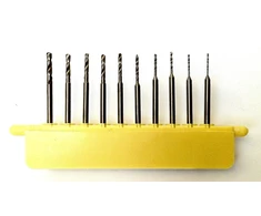 Drel Grąžtų rinkinys MINI 0,6-2,3 mm, 10 vnt.