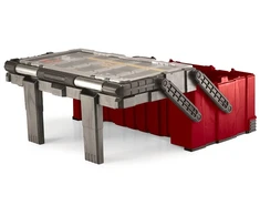 Dvipakopė smulk. dėtuvė 18" Keter CANTILEVER