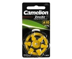 Elementai, A10/DA10/ZL10, 1,4V, CAMELION, 6 vnt.