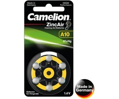 Elementai, A10/DA10/ZL10, 1,4V, CAMELION, 6 vnt.