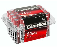 Elementai alkaline, AA, LR06 B24, 1.5V, CAMELION 24 vnt.