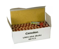 Elementai Alkaline, AAA, LR03, CAMELION, 60 vnt.