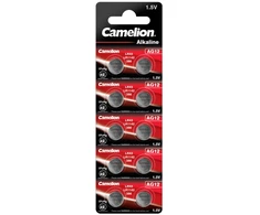 Elementas be gyvsidabrio, AG12/LR43/386, B10, 1,5V, CAMELION, 10 vnt.