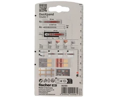 Fischer DuoXpand kaištis su varžtu 10x80 T, 4 vnt.