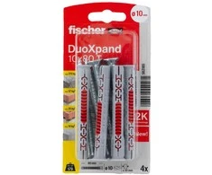 Fischer DuoXpand kaištis su varžtu 10x80 T, 4 vnt.