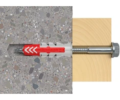 Fischer Dvikomp. kaiš. su varžtu 10x50 mm, 4 vnt.