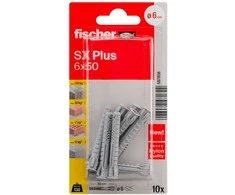 FISCHER kaiščiai SX Plus, 6x50 mm, 10 vnt.