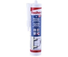 Fischer montažiniai klijai, baltos sp.,