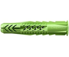 Fischer Univ. kaištis UX Žalias 8 x 50 R su žiedeliu 40 vnt.