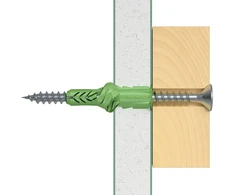 Fischer Univ. kaištis UX Žalias 6 x 35 R su žiedeliu 40 vnt.
