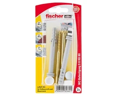 Fischer WC tvirtinimas S 8 x 80 mm, 2 vnt.