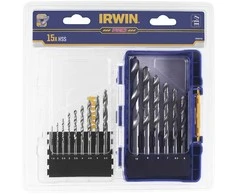Grąžtas Stanley Irwin Grąžtų rinkinys HSS PRO 15 vnt.