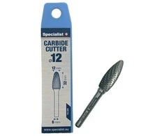 Grąžtas Keter SPECIALIST+ kietmetalio freza FLH, 12x32x6 mm