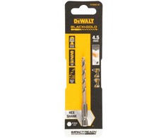 Grąžtas metalui HEX 1/4, 4,5 mm, DeWALT
