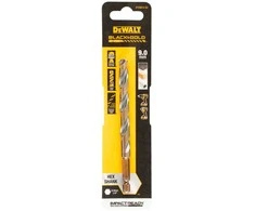 Grąžtas metalui HEX 1/4, 9,0 mm, DeWALT