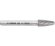 Grąžtas Richmann kietmetalio freza RBF 6x12 mm