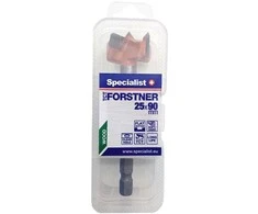 Grąžtas SPECIALIST+ freza FORSTNER, 25 x 90 mm