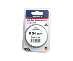 Grąžtas SPECIALIST+ karūna BI-METAL, 54 mm