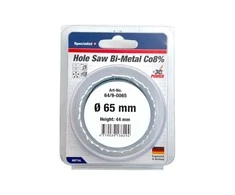 Grąžtas SPECIALIST+ karūna BI-METAL, 65 mm