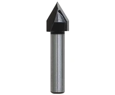 Grąžtas Stanley Freza TCT, V-griovelis 60 x 12,7 mm